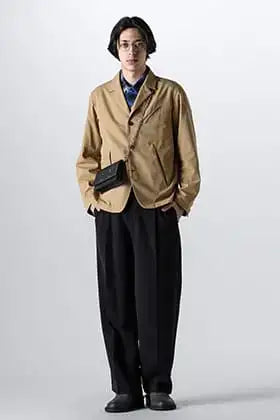 IRENISA Slash Pocket Jacket Trousers Styling