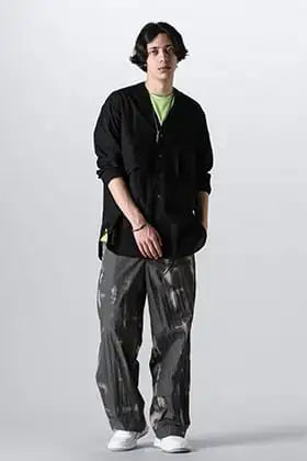 The Viridi-anne Linen V Shirt Trousers Styling