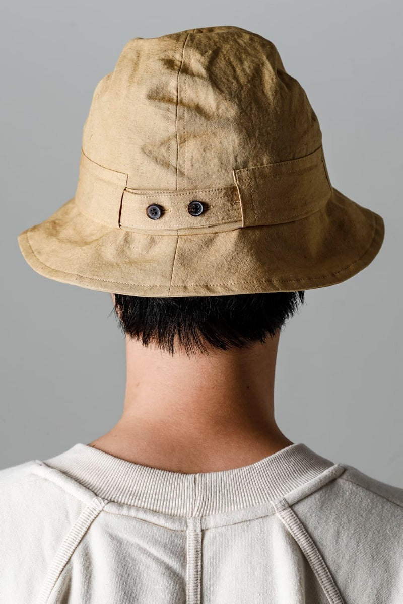 FISHERMAN'S HAT MUSTARD Fine Canvas