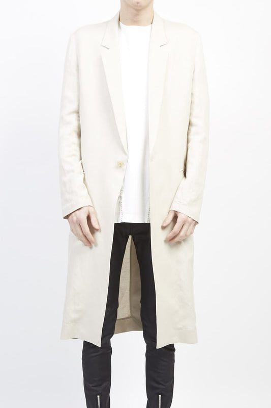 Ry/LEasy cross bio washer long jacket Ecru