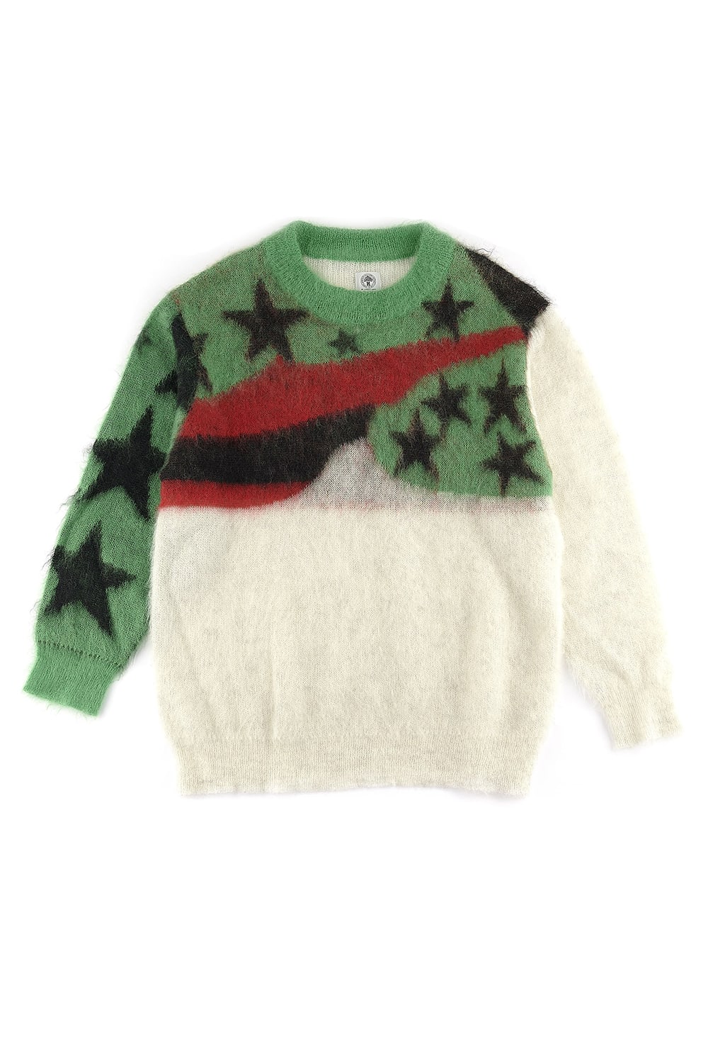 ©SAINT M×××××× × DENIM TEARS Mohair knit Sweater
