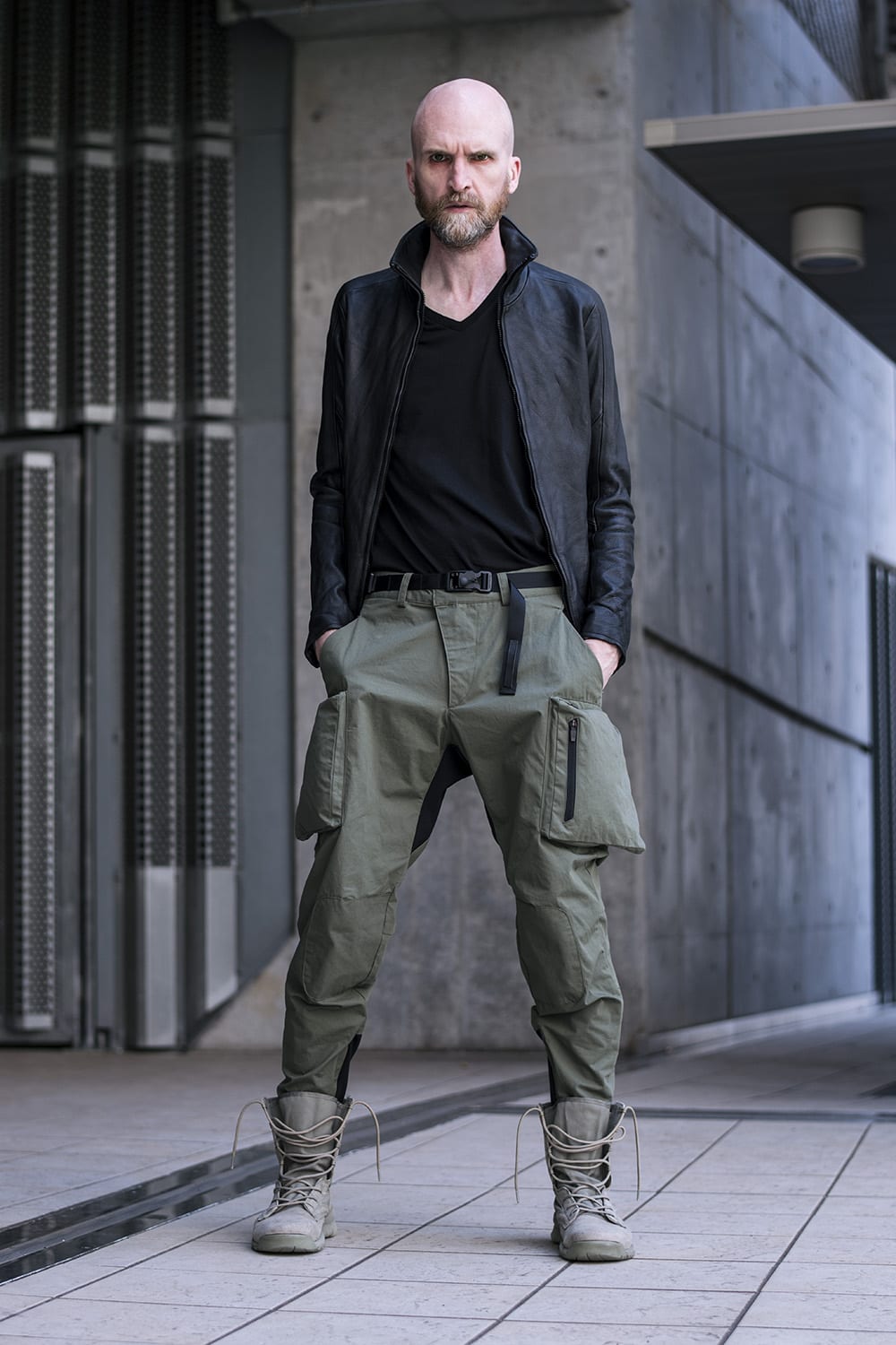 LEATHER TRACK JACKET- CVJ-0003