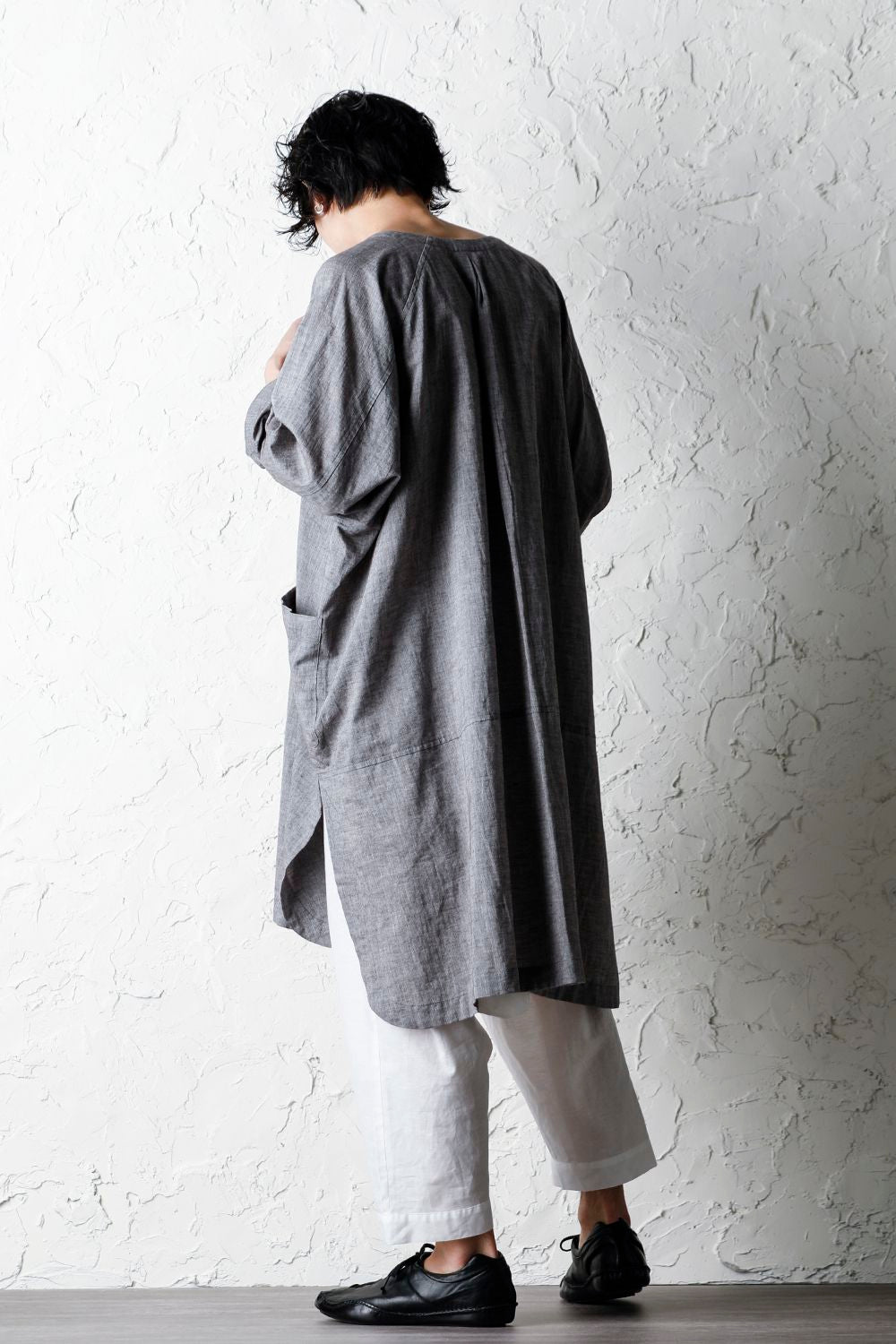 Plain Balloon Trousers White