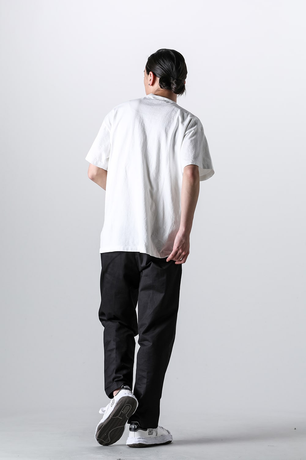 RIBON SAINT Short sleeve T-shirt White × Blue