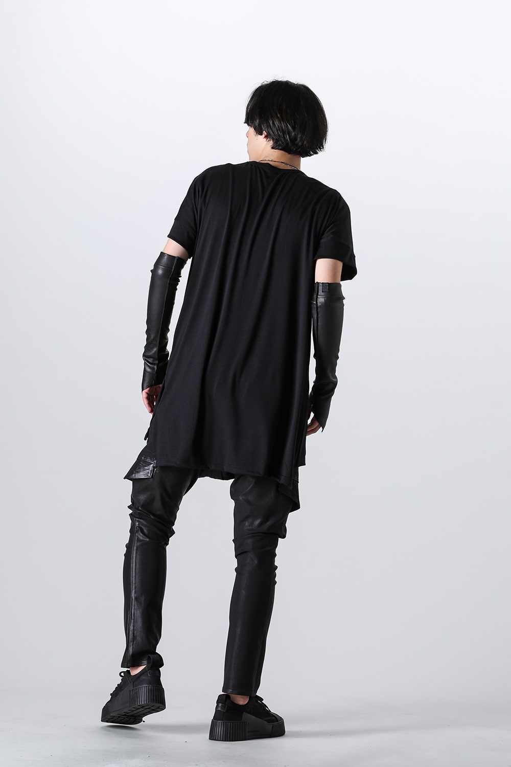 ロゴプリント ドルマンTシャツ