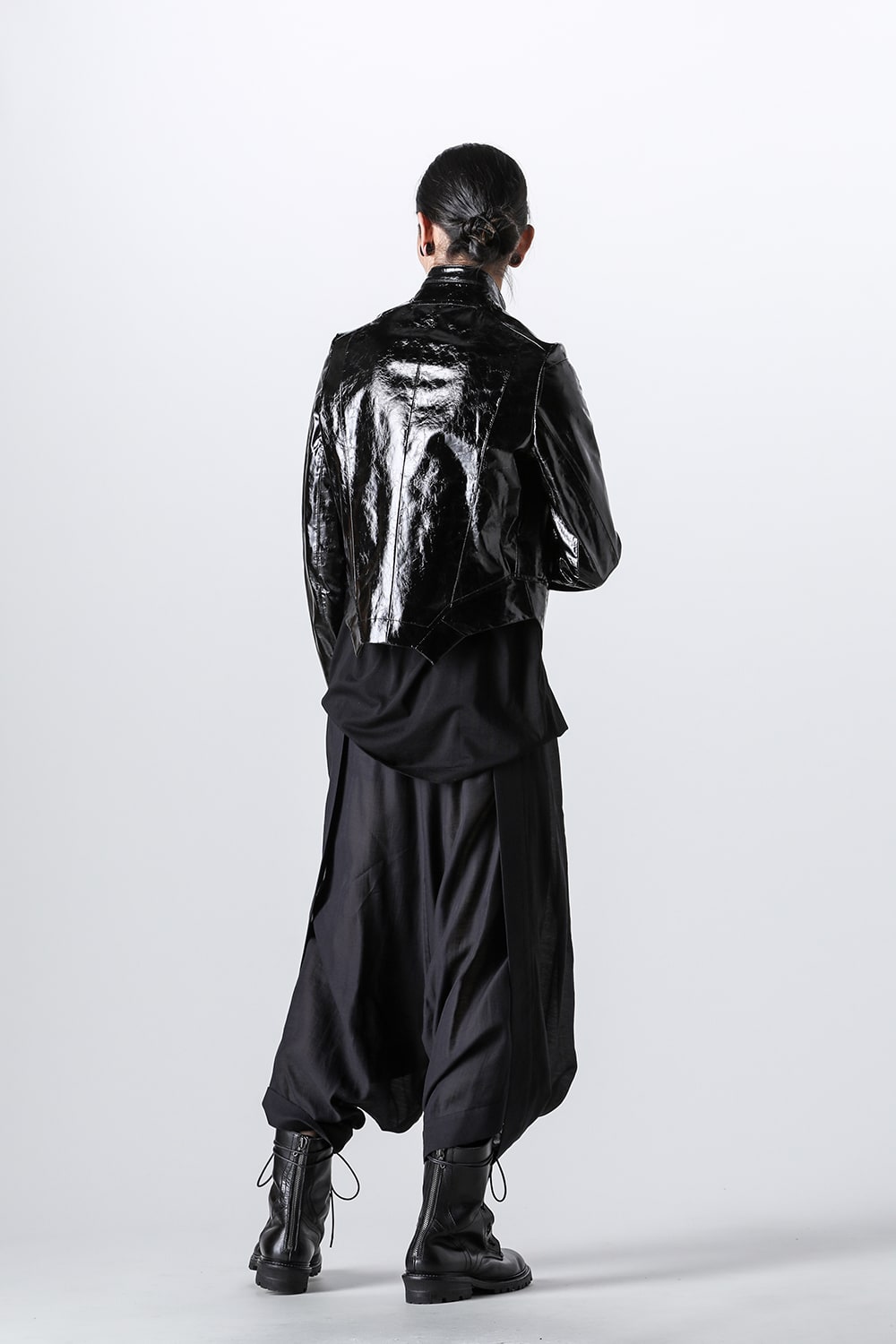 Cotton / Nylon / Twill Twisted Sarouel Pants