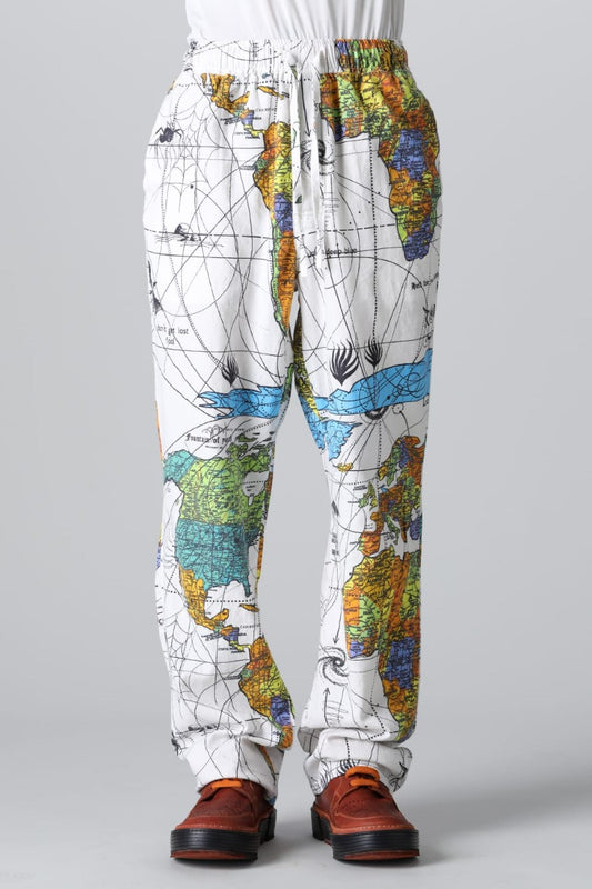 ©SAINT M×××××× × Dr. Woo WORLD MAP Pajama Pants