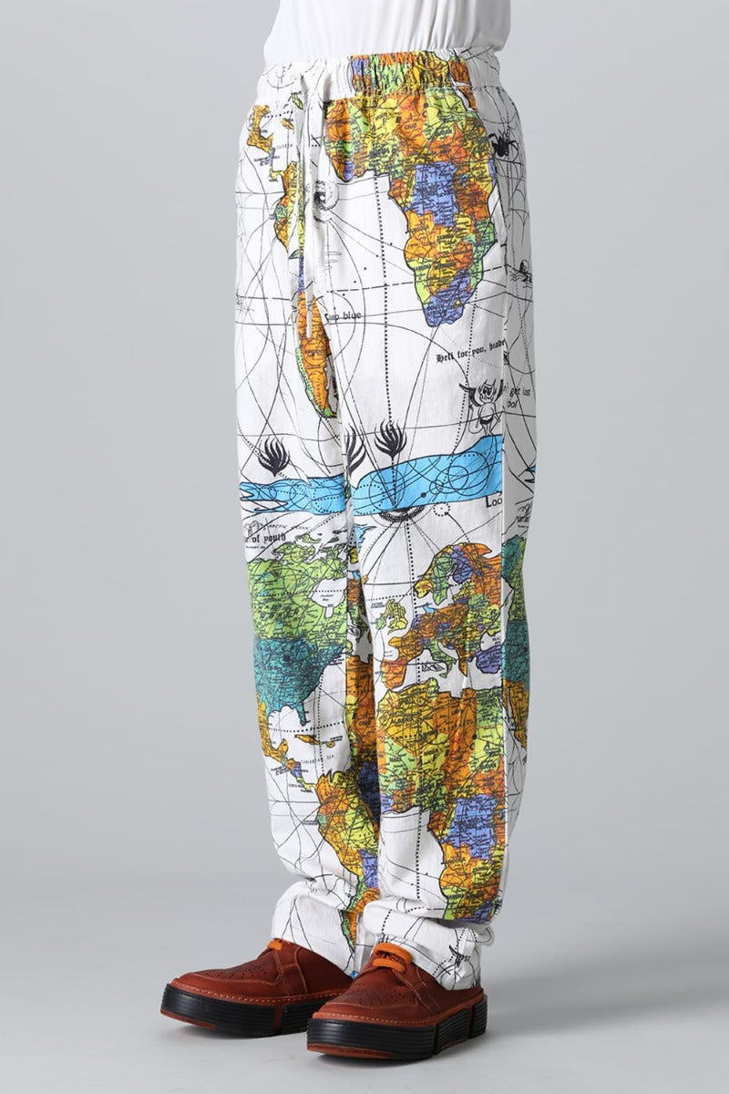 ©SAINT M×××××× × Dr. Woo WORLD MAP Pajama Pants