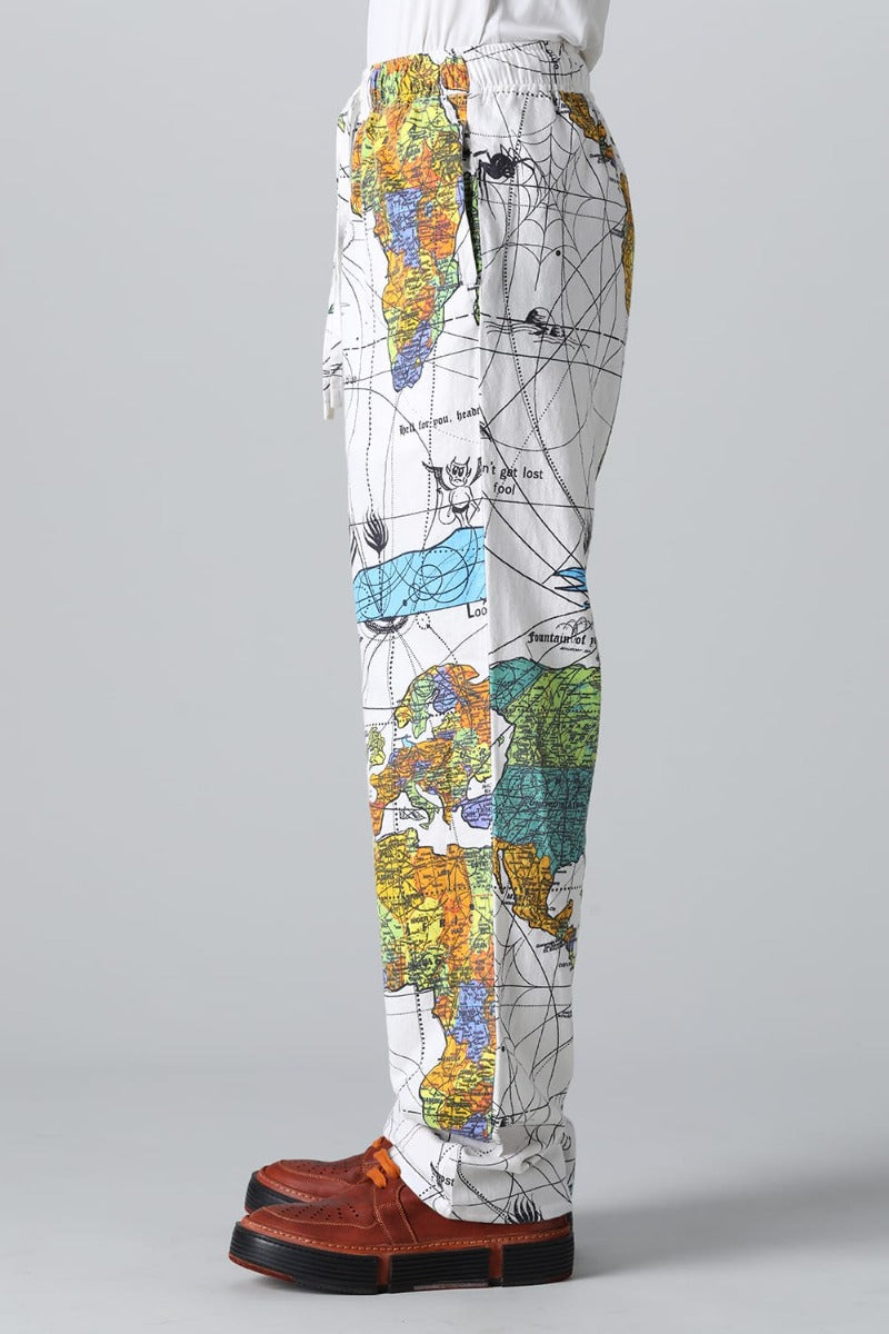 ©SAINT M×××××× × Dr. Woo WORLD MAP Pajama Pants