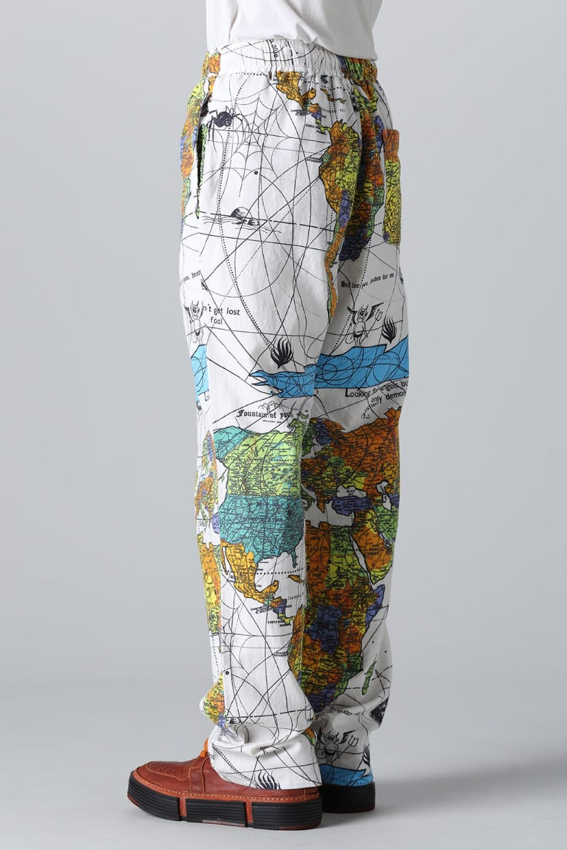 ©SAINT M×××××× × Dr. Woo WORLD MAP Pajama Pants