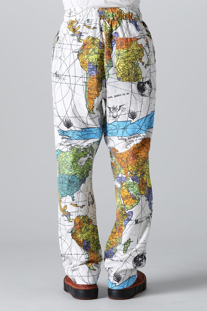 ©SAINT M×××××× × Dr. Woo WORLD MAP Pajama Pants