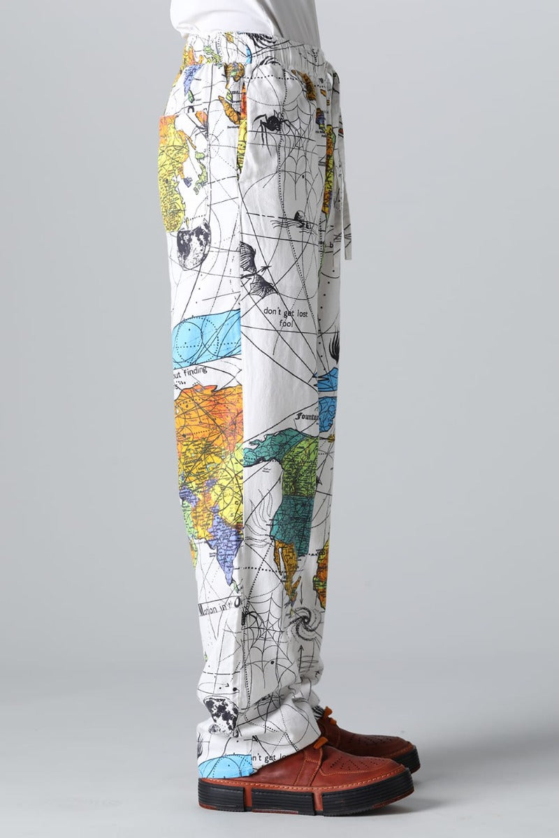 ©SAINT M×××××× × Dr. Woo WORLD MAP Pajama Pants