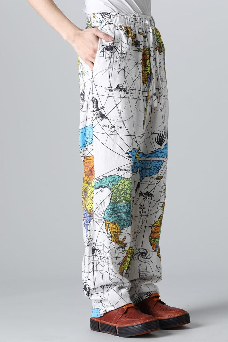 ©SAINT M×××××× × Dr. Woo WORLD MAP Pajama Pants