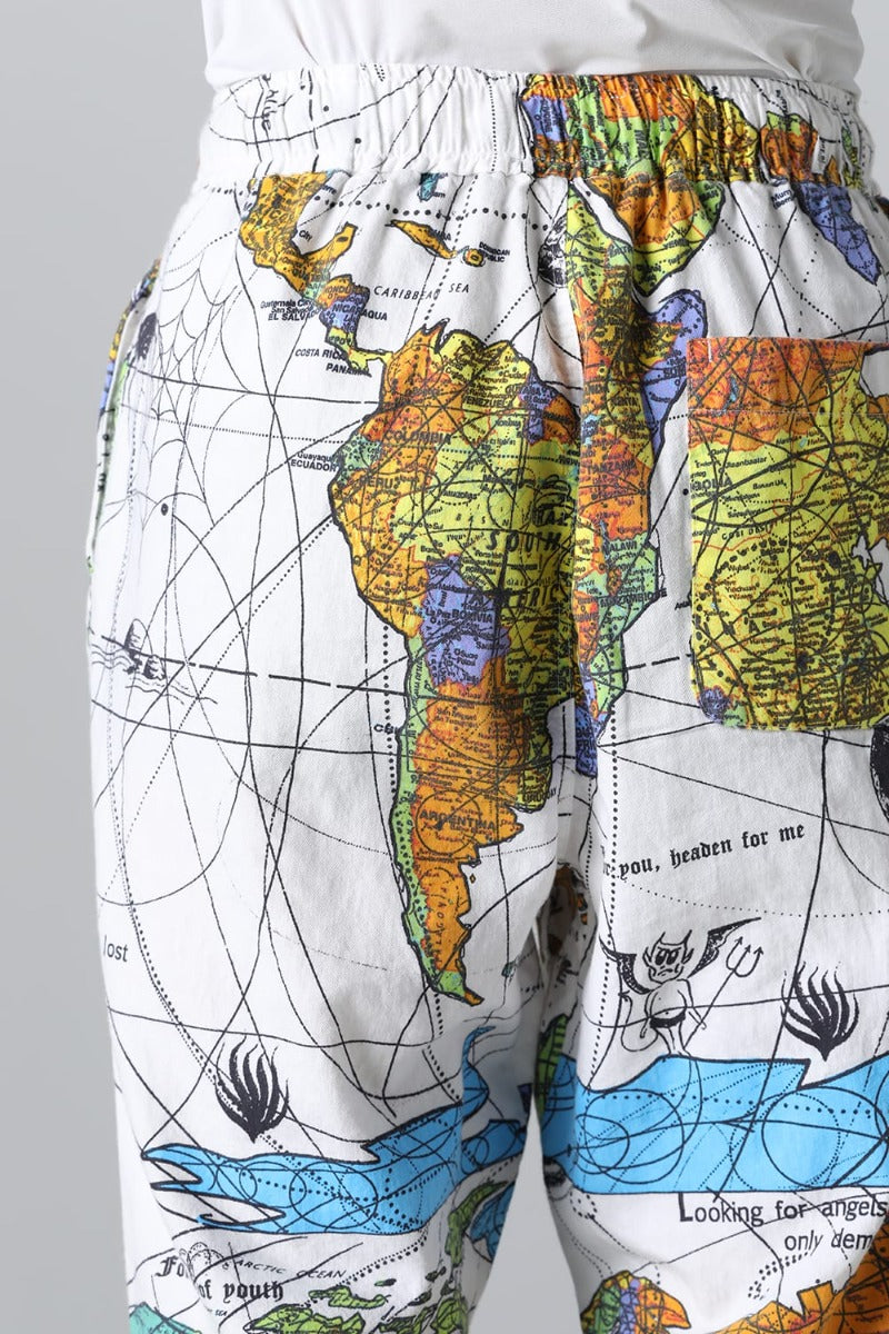 ©SAINT M×××××× × Dr. Woo WORLD MAP Pajama Pants