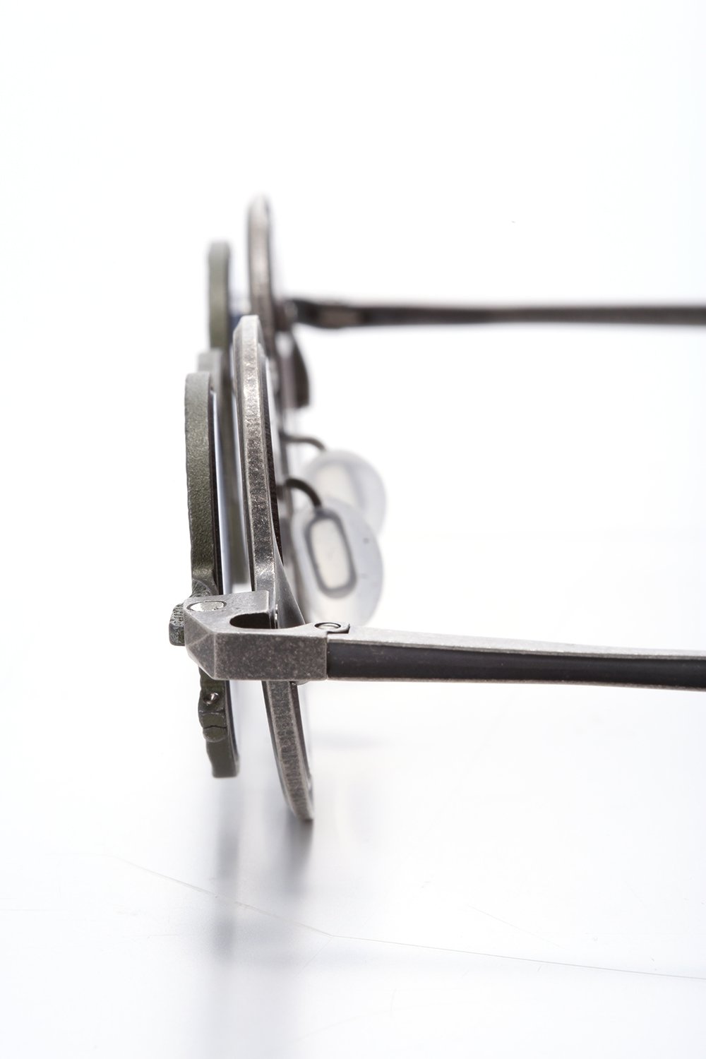 ZIGGY CHEN x RIGARDS Sterling Silver Frame Round sunglasses