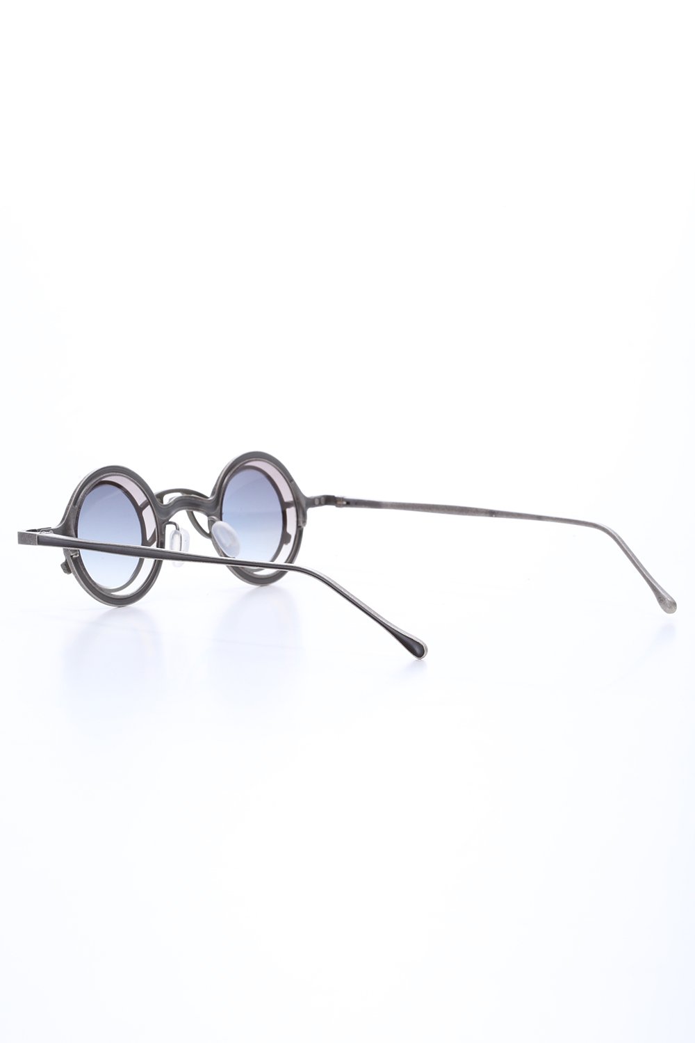 ZIGGY CHEN x RIGARDS Sterling Silver Frame Round sunglasses