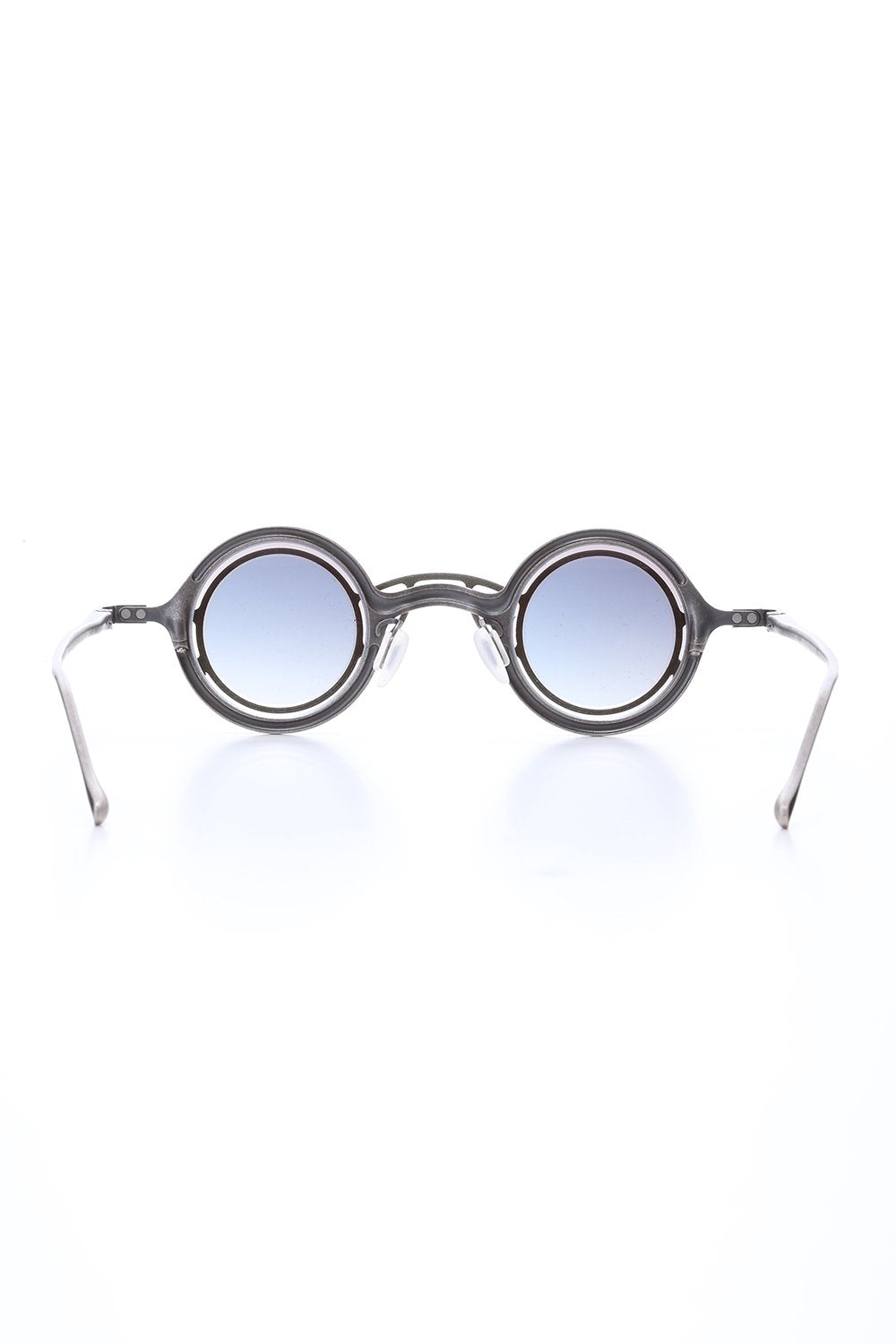 ZIGGY CHEN x RIGARDS Sterling Silver Frame Round sunglasses