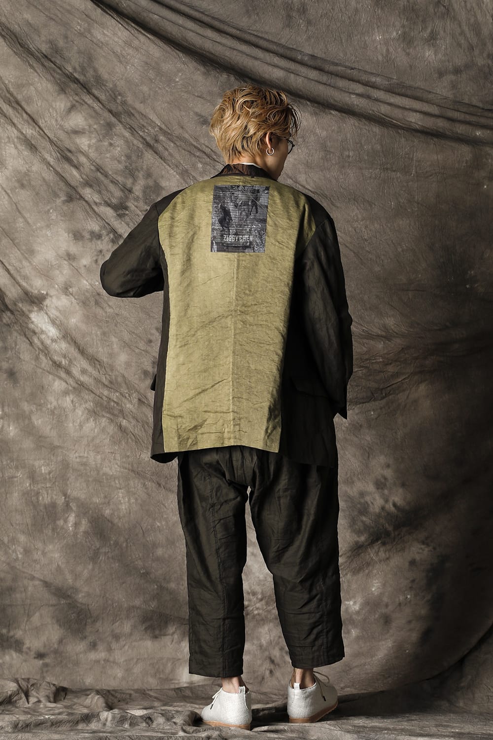 Loose fit Reversible blazer