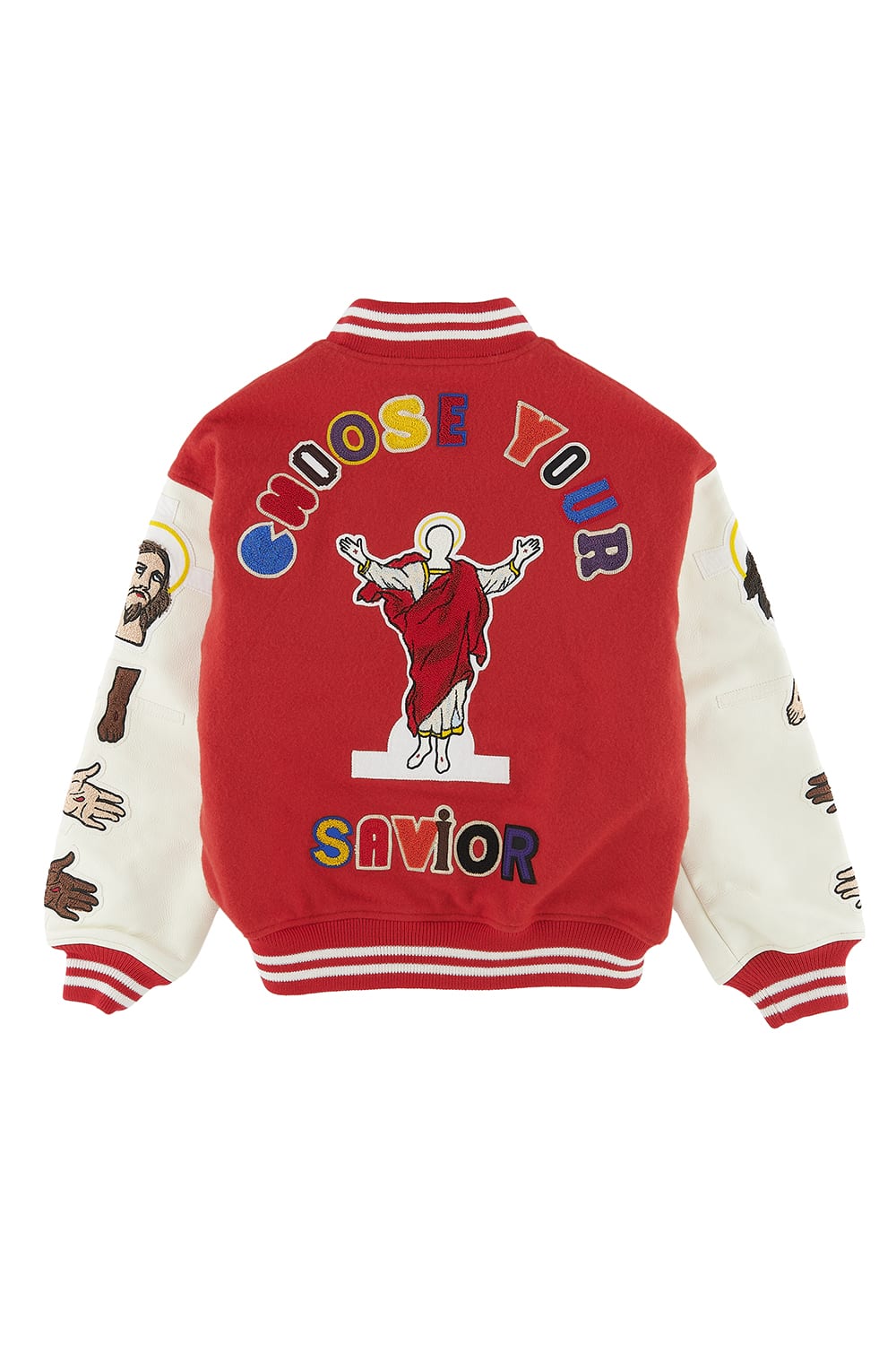 DENIM TEARS × ©SAINT M×××××× "SAINT TEARS" Stadium Jacket