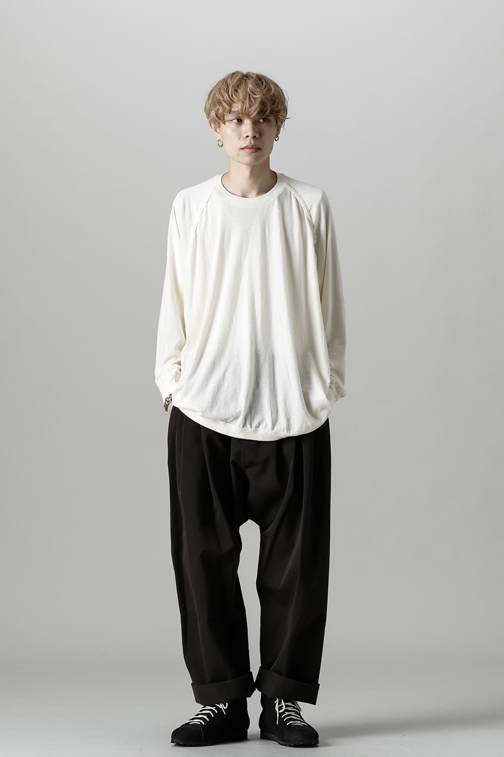 OVERSIZED LS TEE Kinari