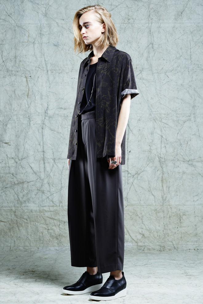 ジョーゼットストレッチ CROPPED SARROUEL