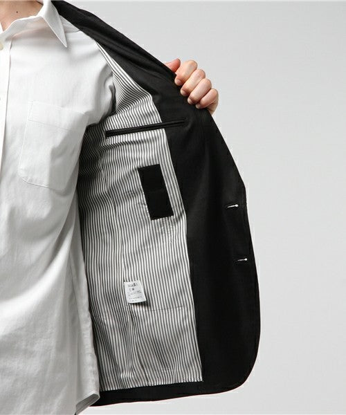 Linen Lycrafit Twill Tailored Jacket