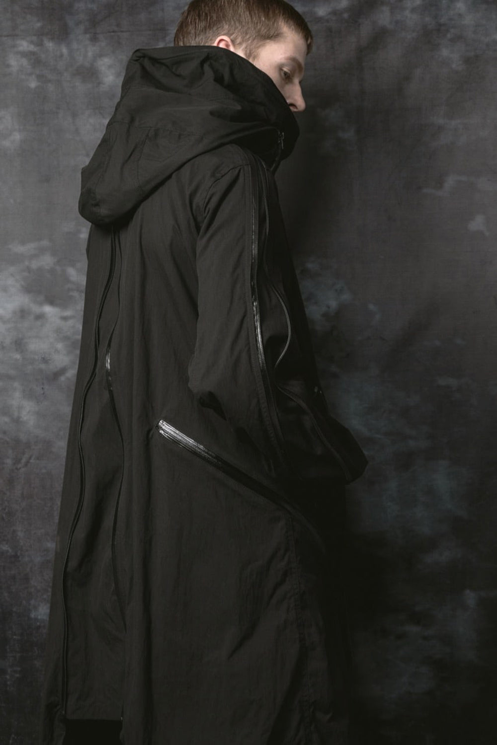 MULTI ZIP MILITARY COAT