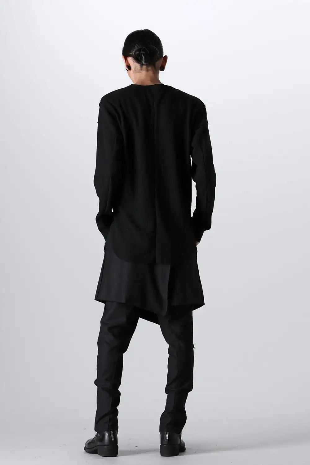 Separated Knit (Vest & 2 Shoulder L/S) Black