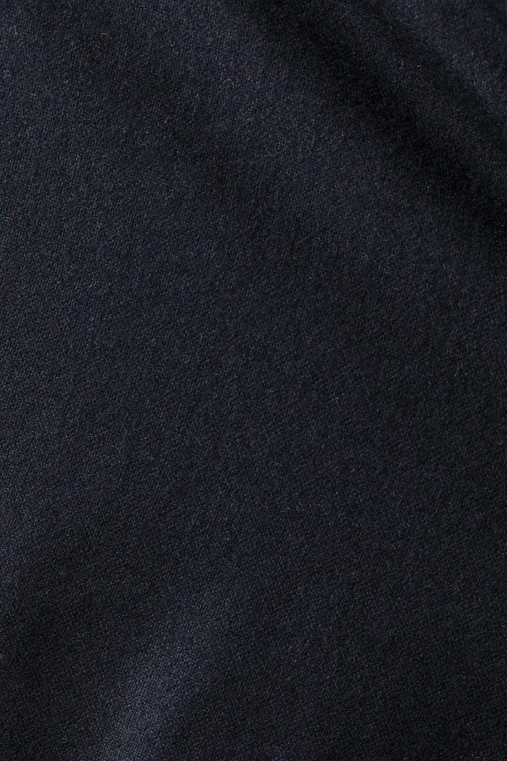 Rayon Twill Cut-Off Band Collar Shirt Black