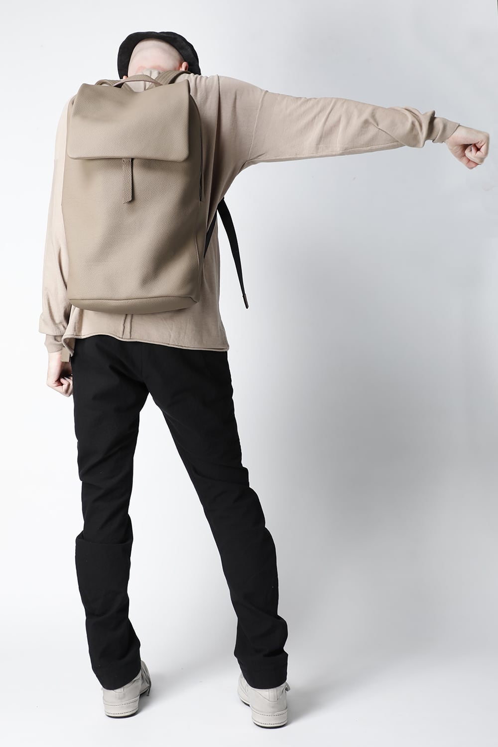 PC backpack Cow Leather Tope