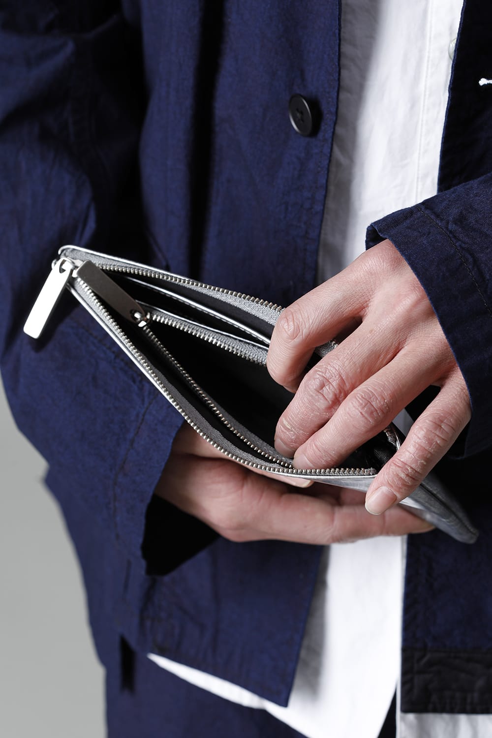 レザーポーチ S20 Scratch SIL