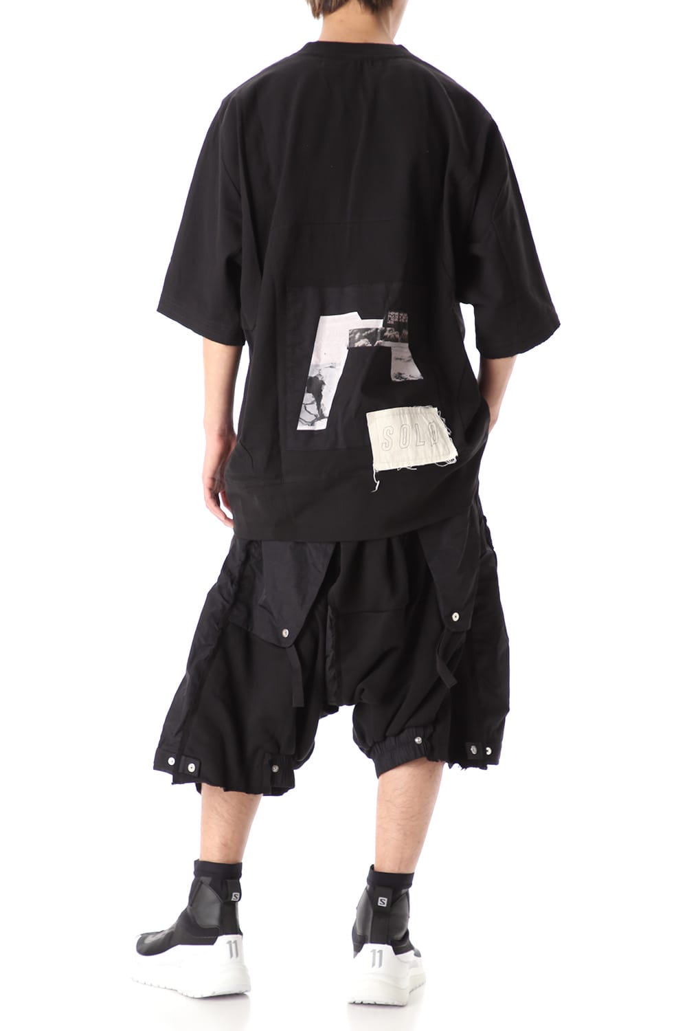 DUNE RAIDERS MULTI LAYERED DROP CROTCH PANTS