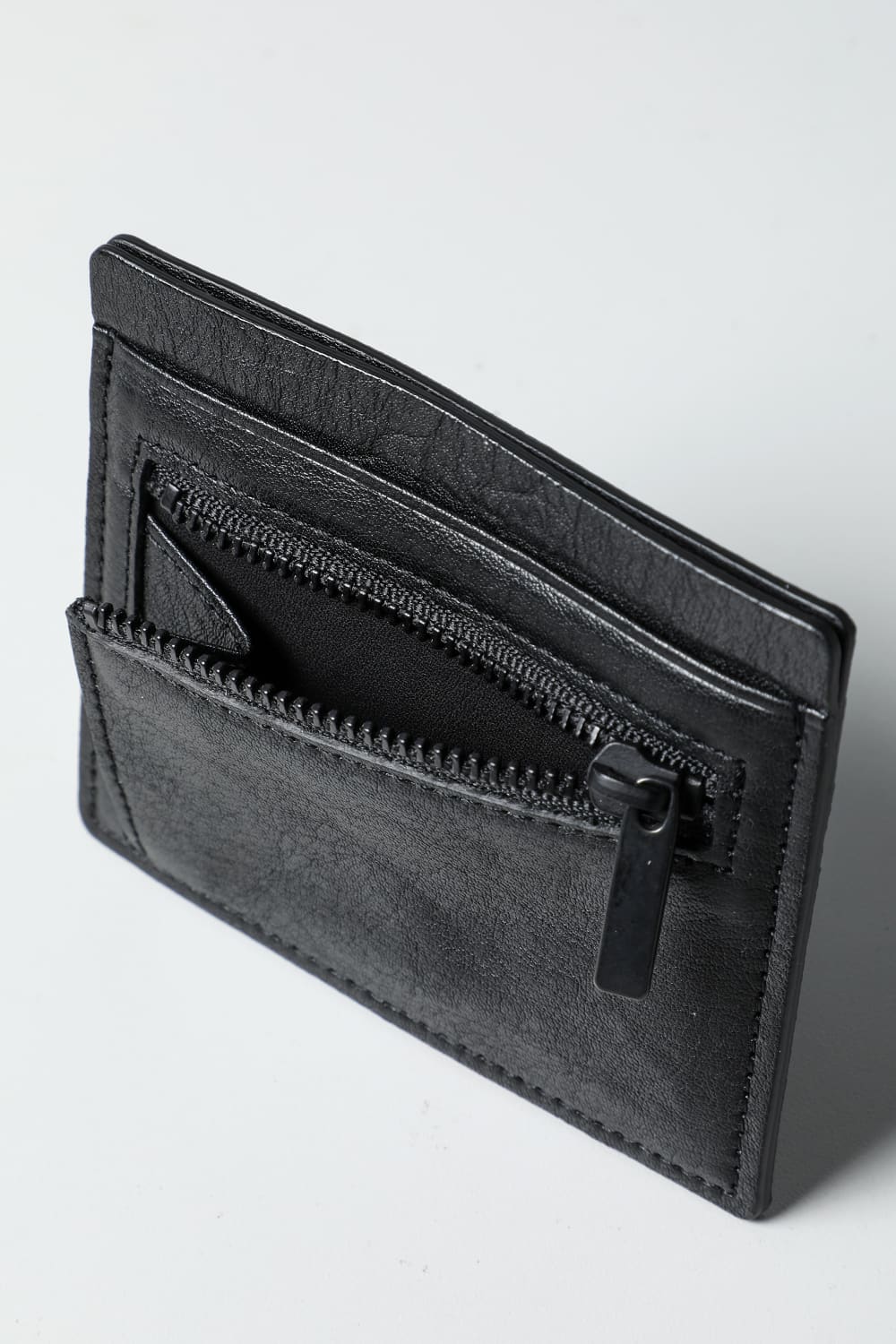 Leather fragment case scratch BLACK