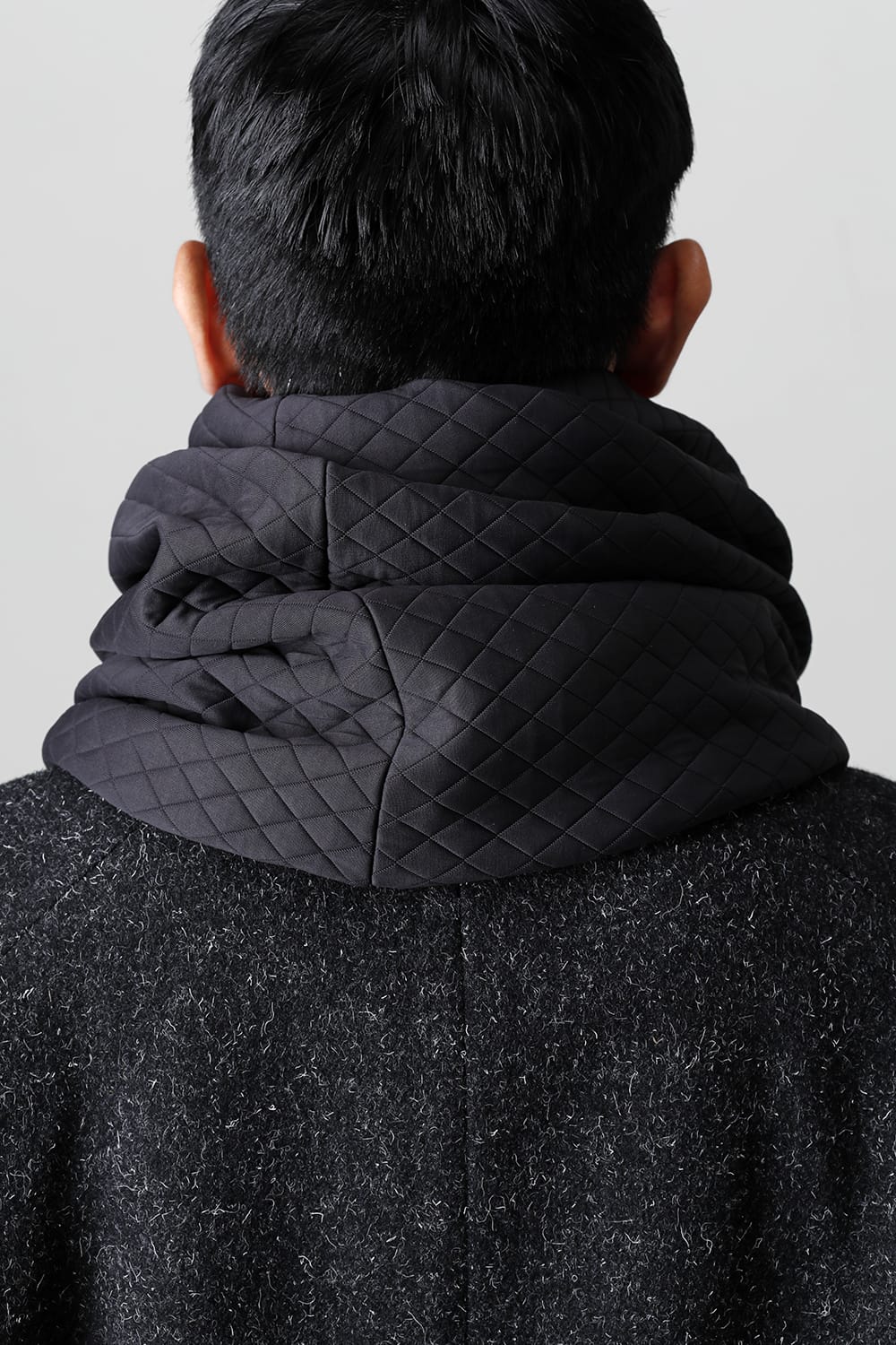 ジャージースカーフ 'fuji' Qiult Black