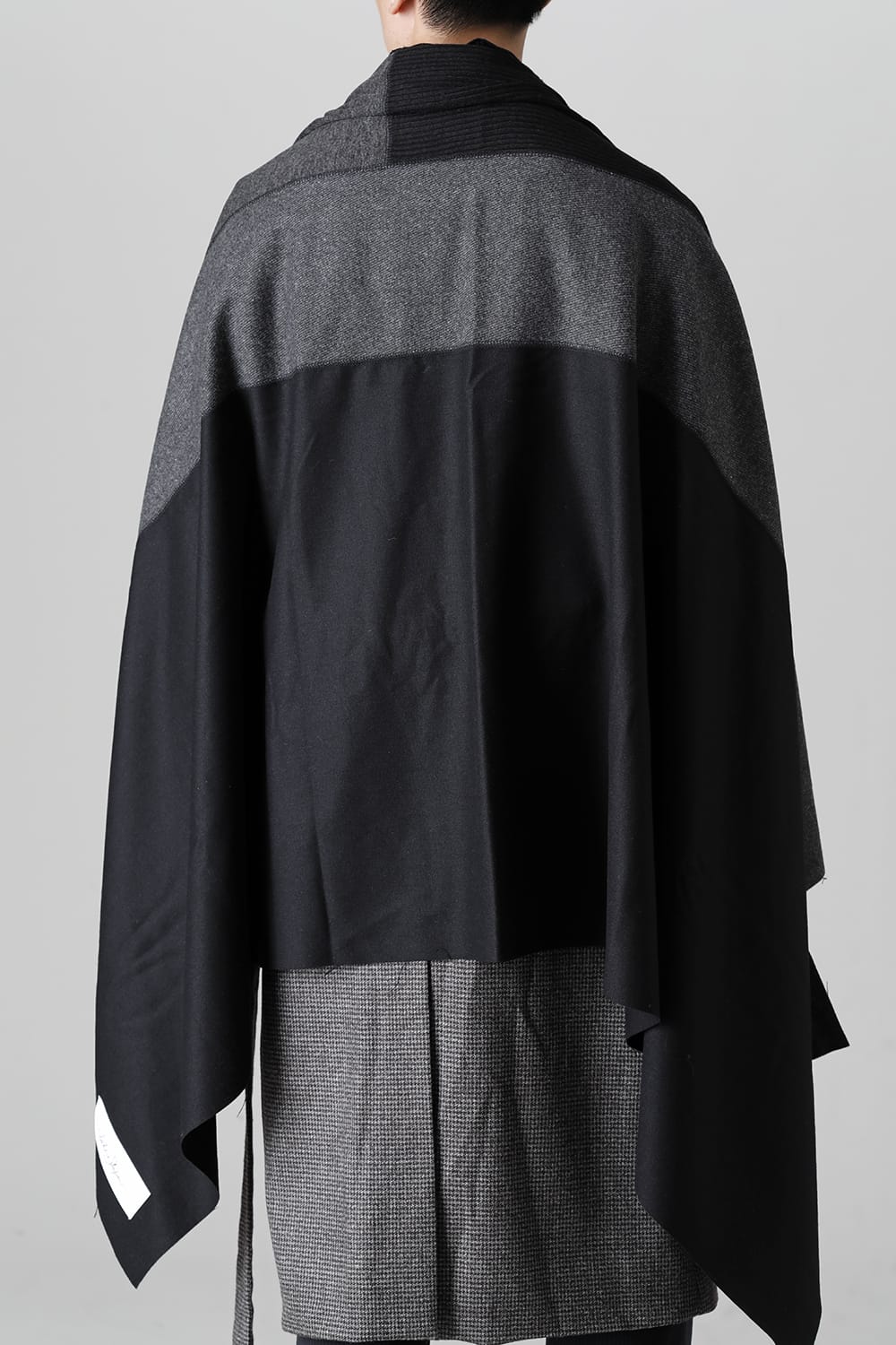 Jersey scarf 'wrap' basic Graymix