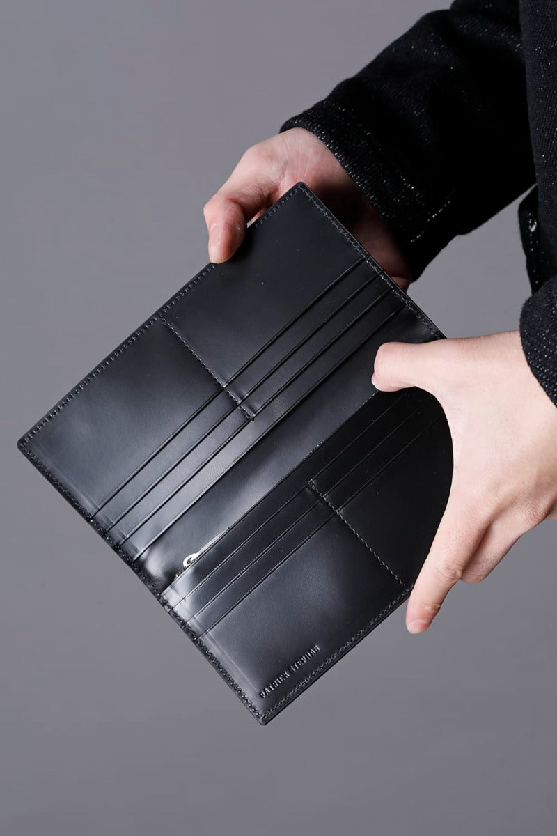 Leather long wallet 'brillant'