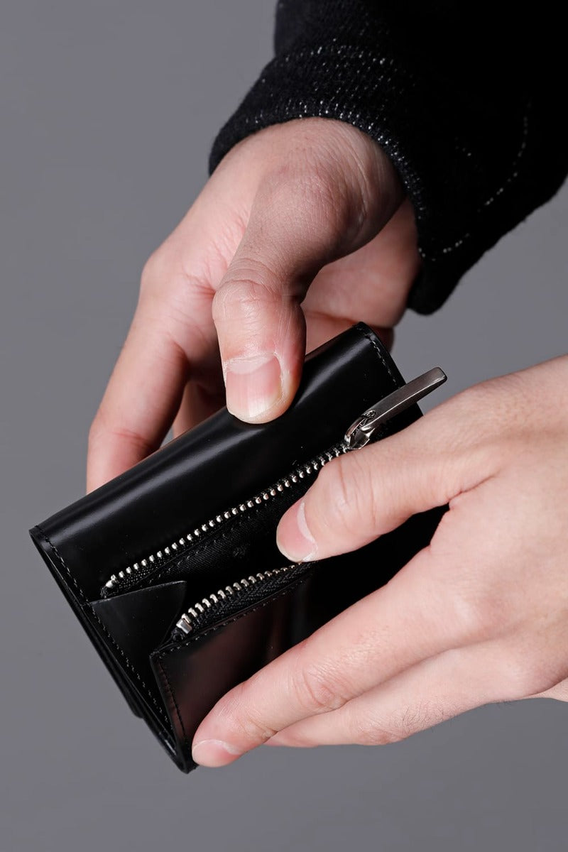 Leather trifold wallet 'brillant