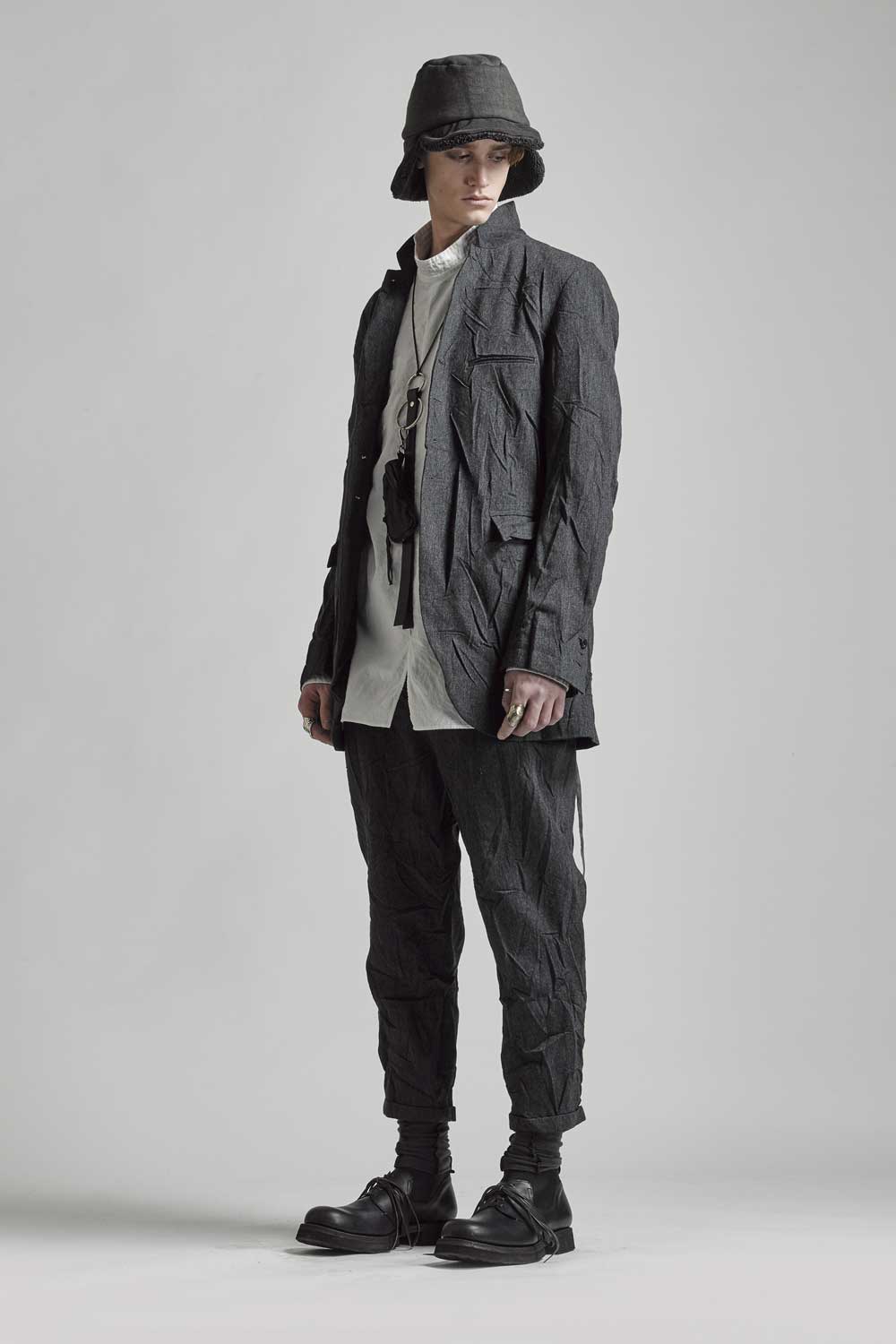 Reinhard Plank Cut Pile Bore Cap Hat ink