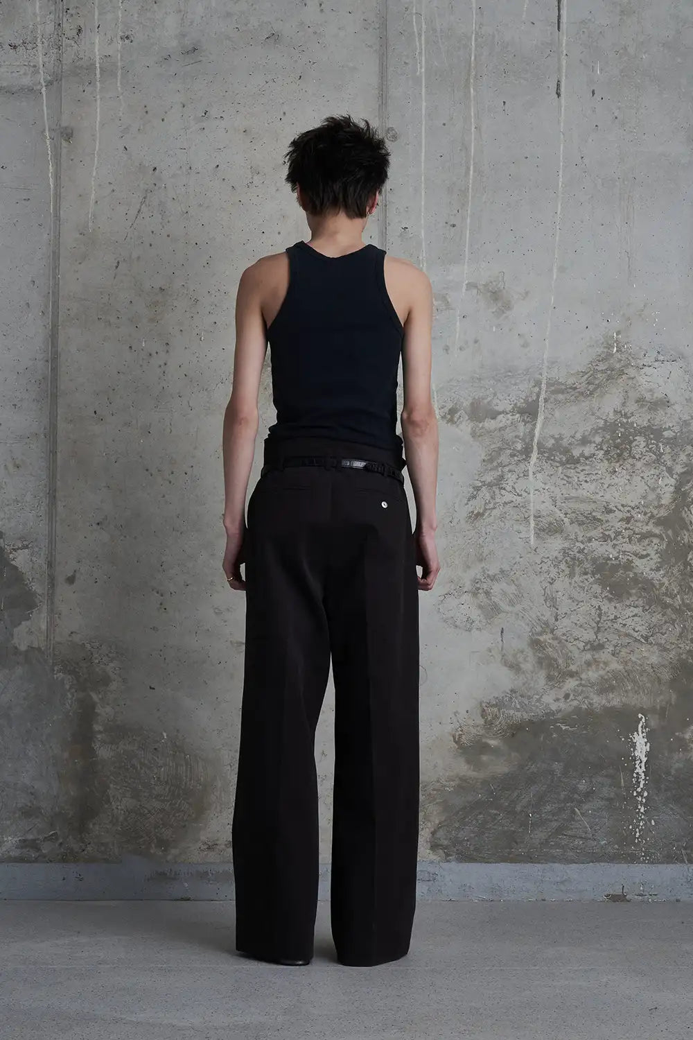 ライヒ プリーテッド トラウザーズ