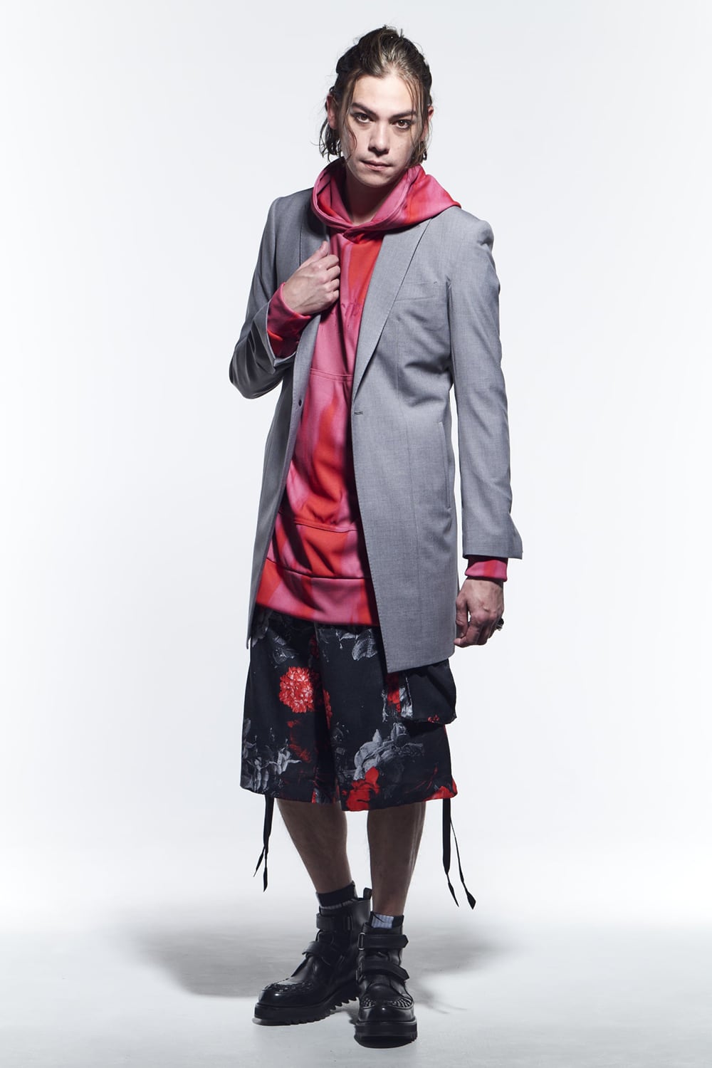 ロングピーク ジャケット グレー