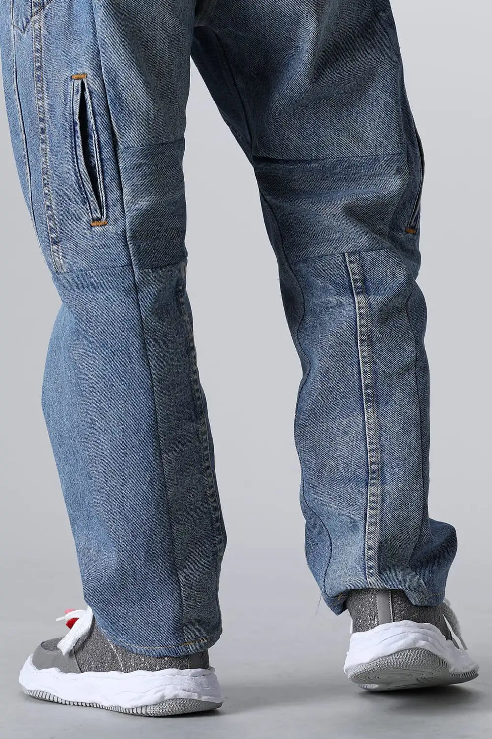 71 MICHAEL×MIHARA YASUHIRO Sneaker EMBROIDERY WAYNE With BROOCH Gray