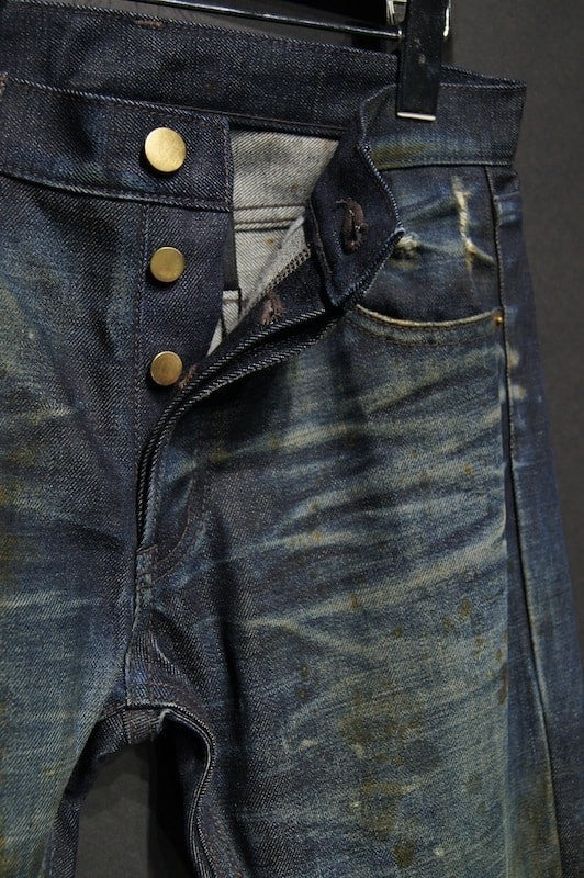 GalaabenD 15SS BASIC 14oz Denim Real Vintage Pants (INDIGO)