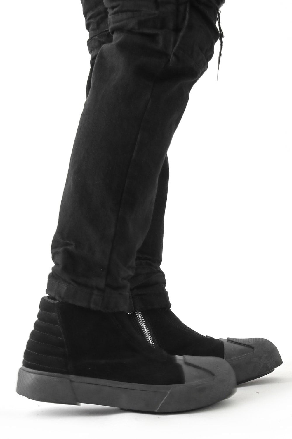 W TOE CUP SNEAKERS LEATHER