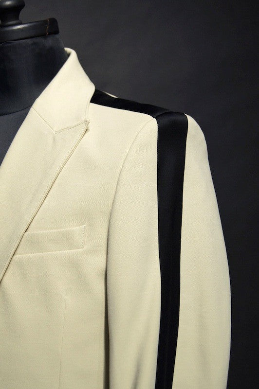 GalaabenD 16SS COOL MAX 1B Tailored Jacket BEIGE×BLACK