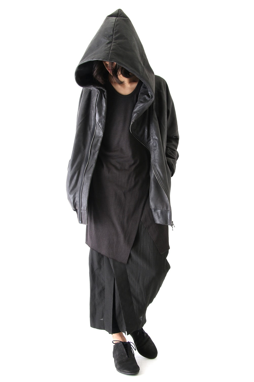 Geometric Hooded Jacket