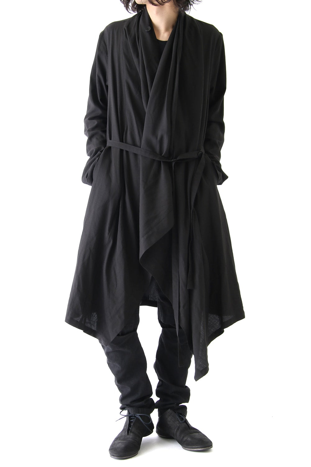 Draping Shirt Coat
