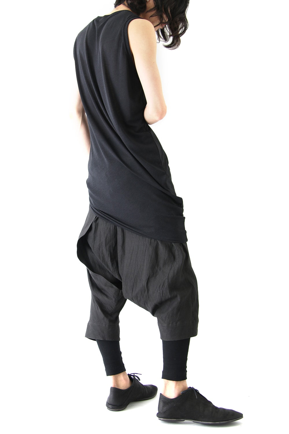 Shirring No Sleeve Cut & Sewn