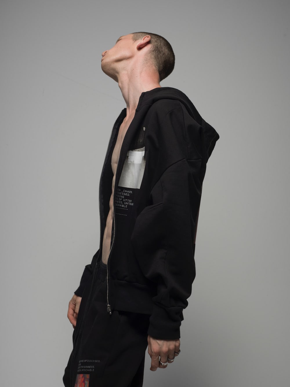 Limited print jogger pants