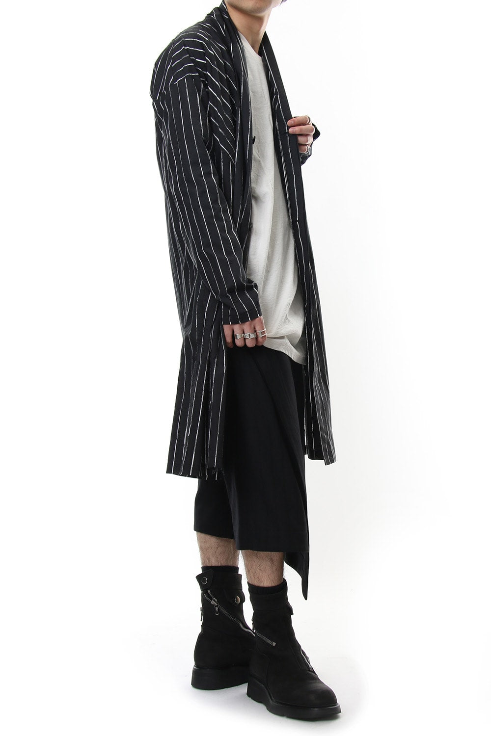 DRAPING SHIRT JACKET