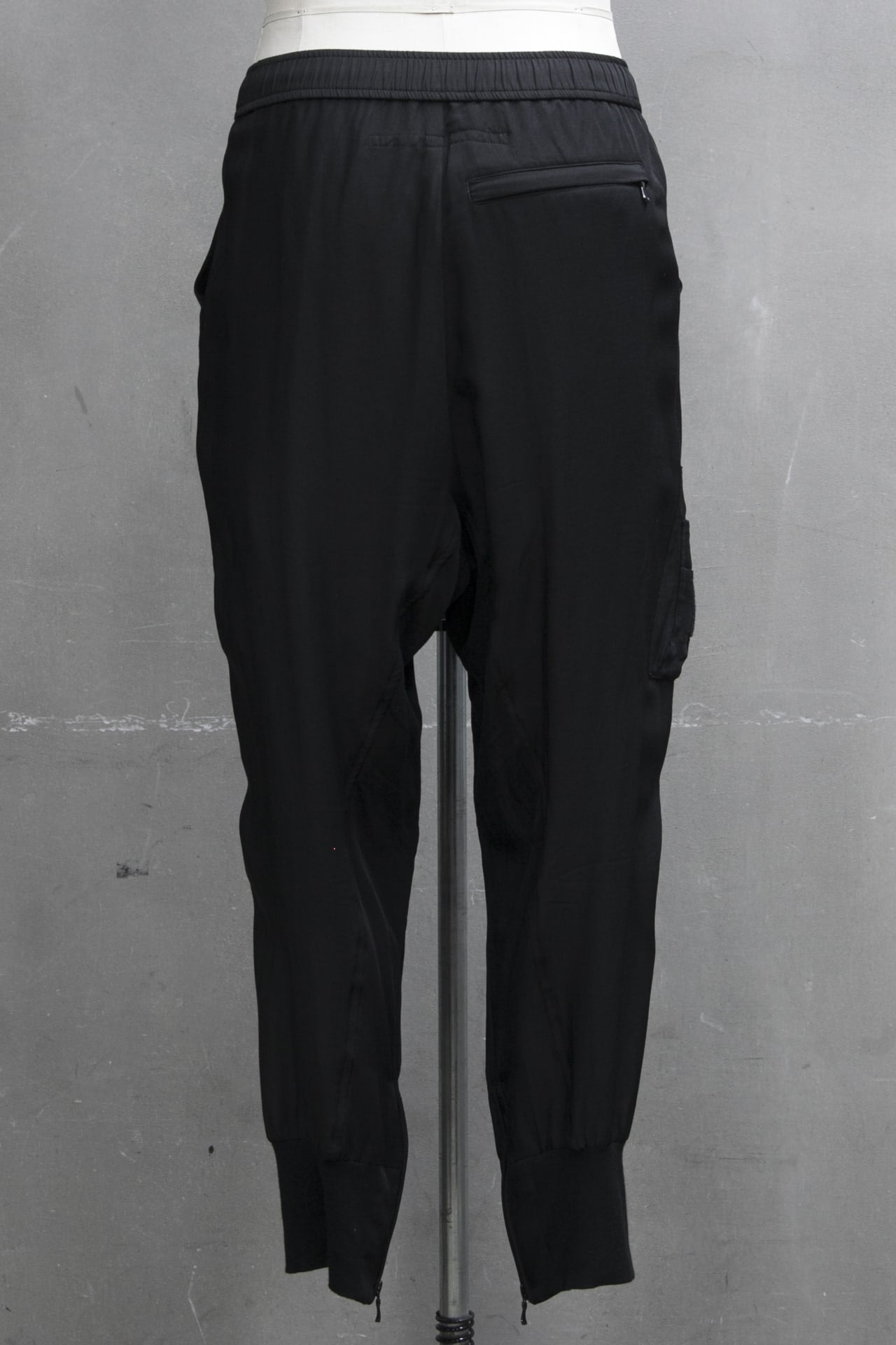 MILITARY TRACK PANTS Black
